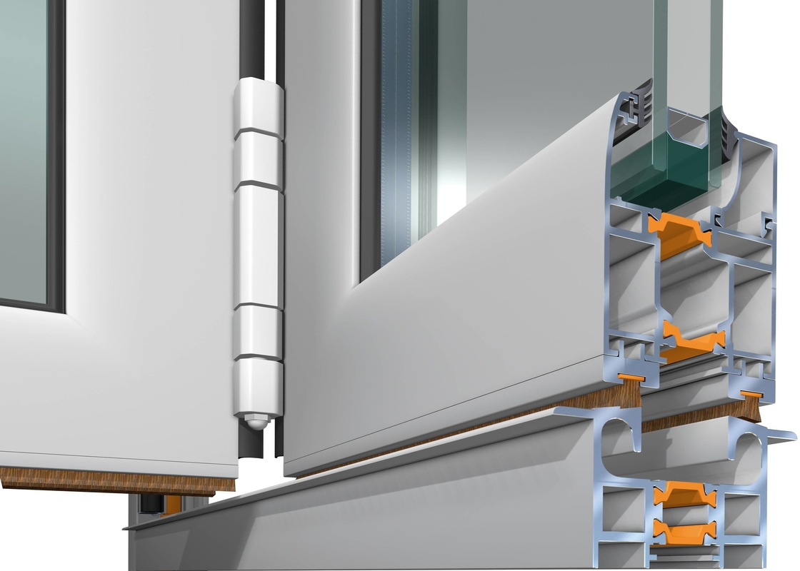 6082 Aluminium Folding Door Outside Wind Resistance Sound Insulation