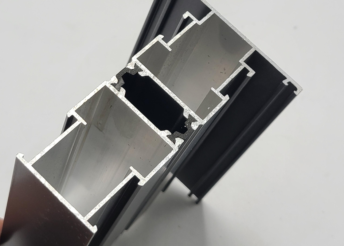 6060 T5 Aluminium Folding Door Frame Profile Alkali Resistance