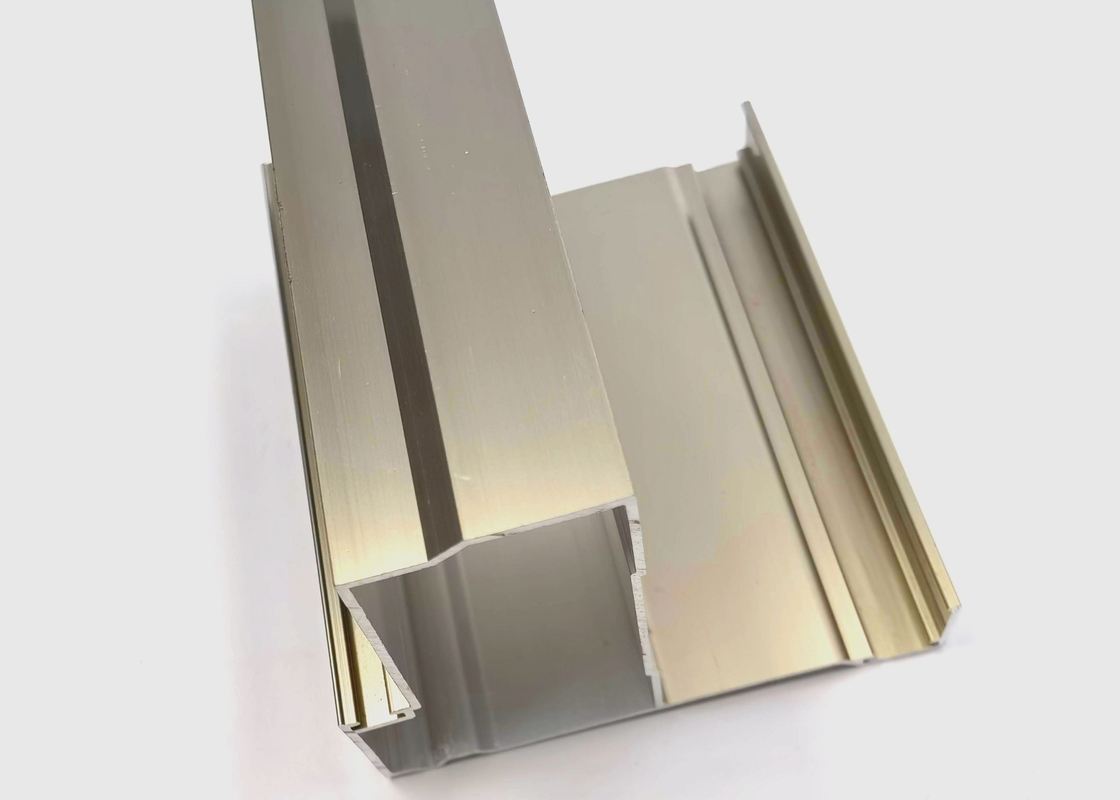 DIN AAMA Aluminium Casement Door Profiles Electrophoresis