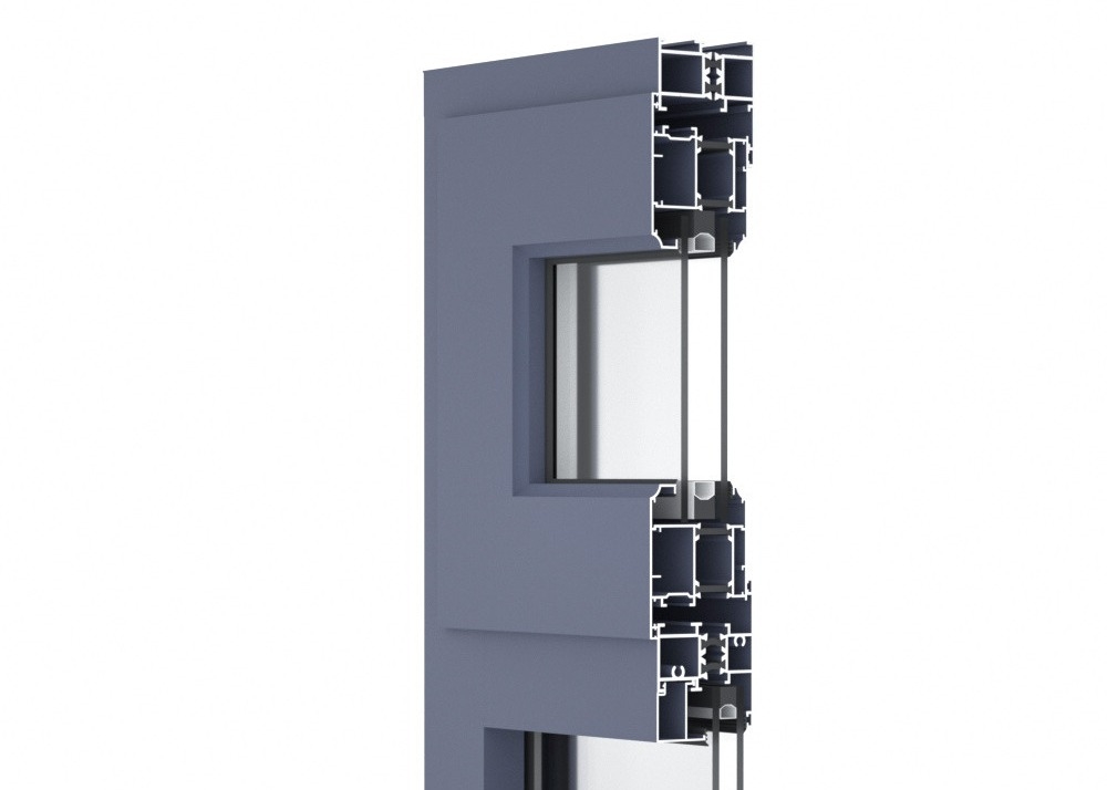 6060 Aluminium Window Frame Extrusions Thermal Casement System