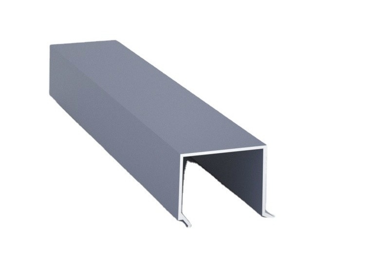 Anodized 40 X 40 Aluminum Profile 50 Casement Window Glass Fixed Profile