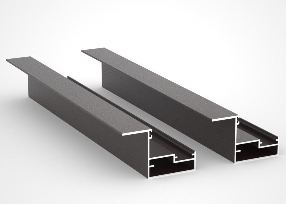 T66 Aluminum Extruded Profile Heat Resistance For Sliding Window Frame