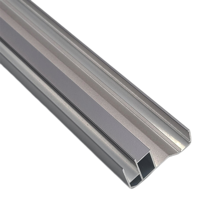 Mill Finished T66 Aluminium Profile Cover For Sliding Closet Door