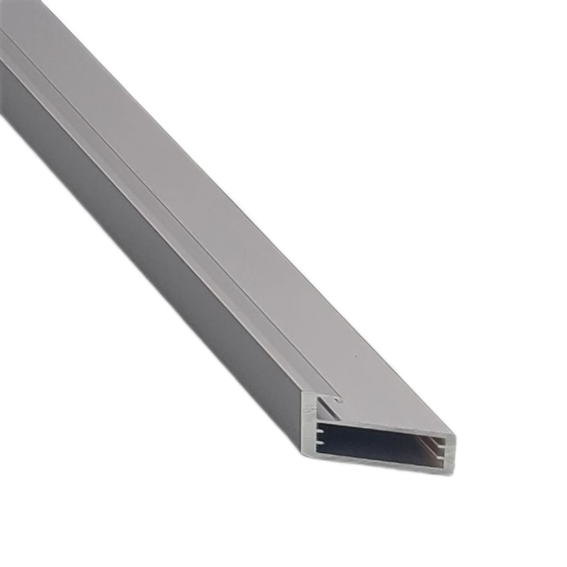 Anodized Aluminium Wardrobe Profiles For Wine Cabinet Grey Decorative Frame