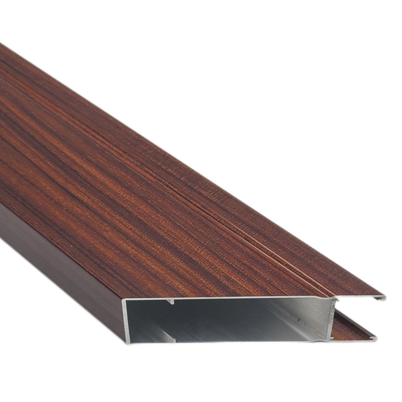 T5 T6 Aluminum Door Profile Powder Coated Aluminium Channel
