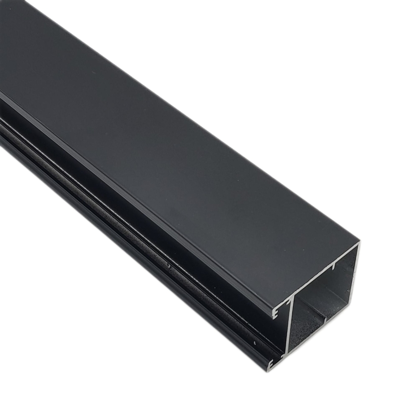 T6 Temper Aluminum Sliding Door Profile Strong Corrosion Resistance
