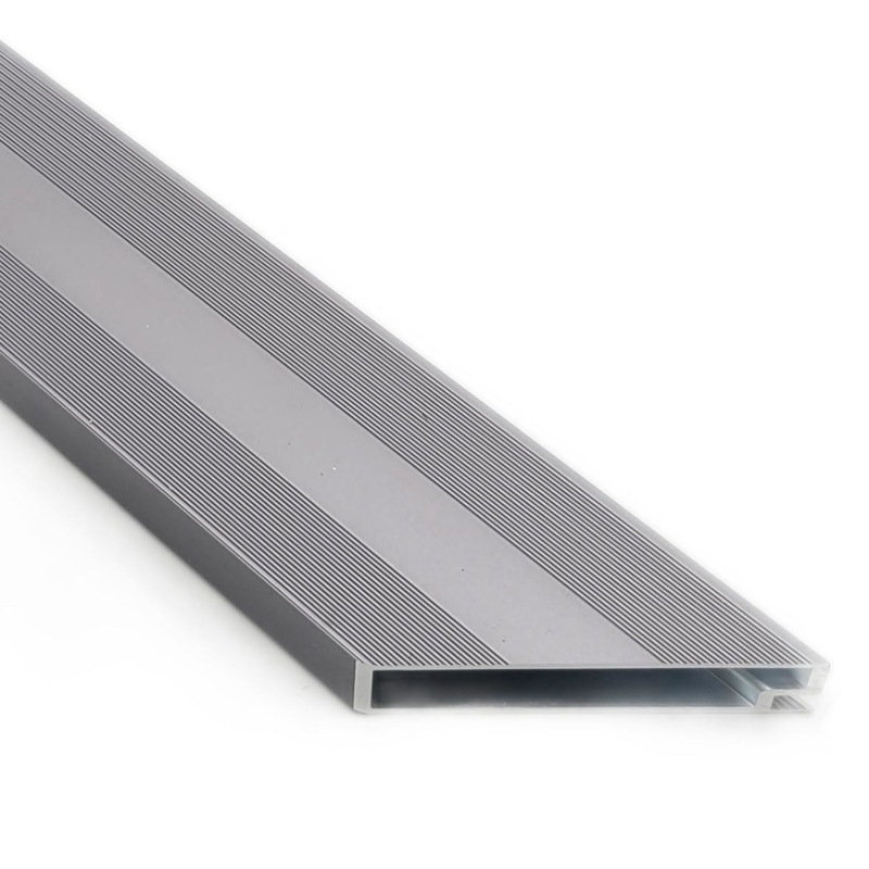 Anodizing Rectangle Aluminium Sliding Door Profiles For Wine Cabinet