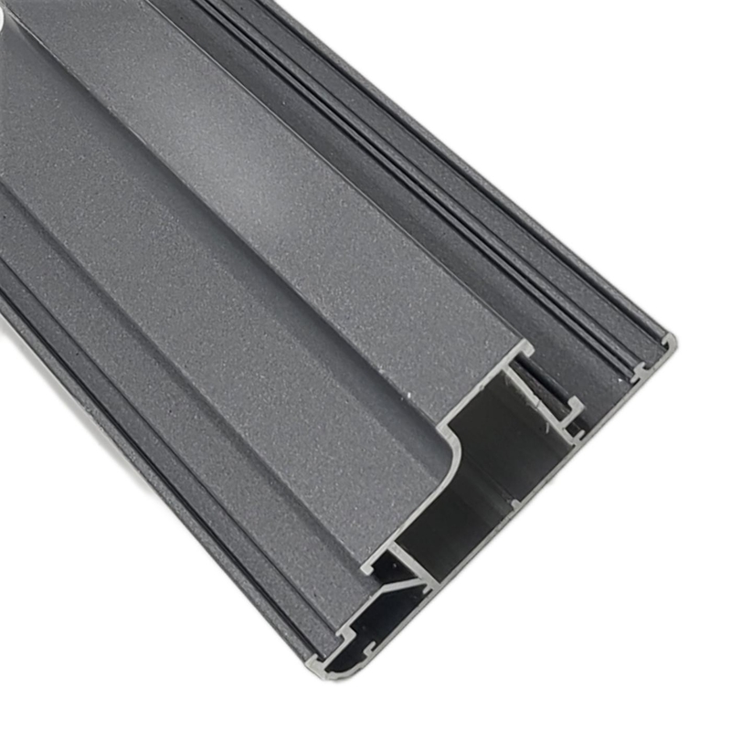 High Formability Wood Grain Aluminum Extrusion Profile 1.2mm 1.4mm