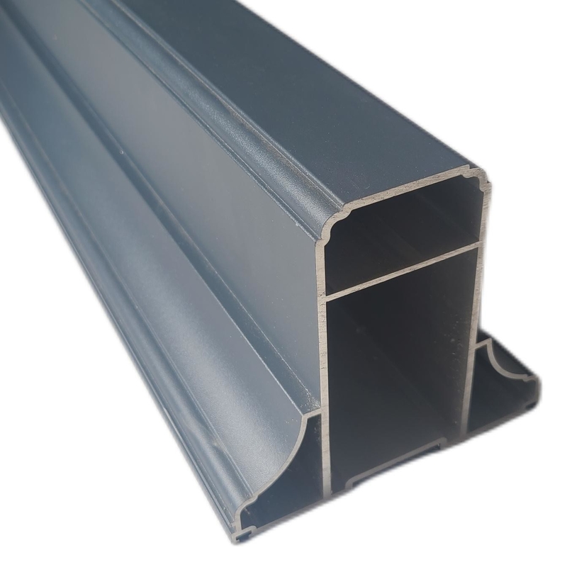 Grey Conservatory Aluminium Profiles Lightweight Corrosion Resistance