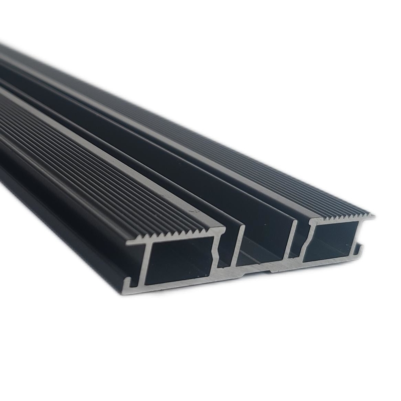 Square 6061 Extruded Aluminium Folding Door For Sliding Decorative
