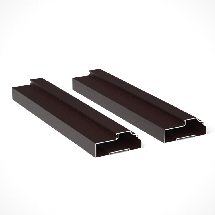 OEM 6063 Anodized Construction Aluminum Profile Powder Coating