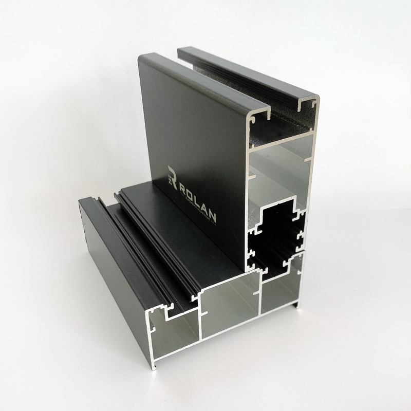 T5 6061 Aluminum Extruded Profile Aluminium Glazing Profiles