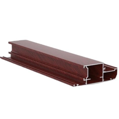Black Anodized Aluminium Door Profiles Powder Painted Electrophoresis