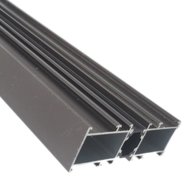 Multifunctional Aluminum Window Frame Extrusion Profiles Grey