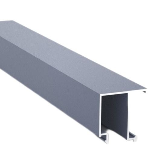 T6 Curved Aluminum Extrusions Aluminum Window And Door Frame Profile