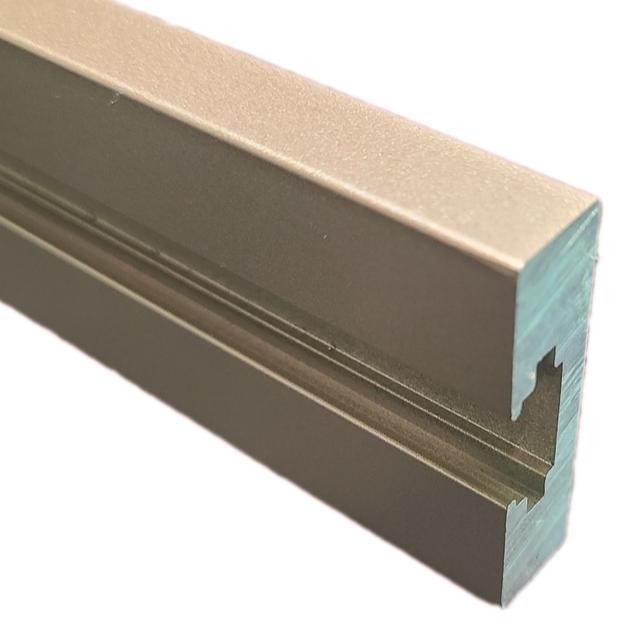 High Rigidity electrophoresis Aluminium Sliding Window Profile Anti Corrosion