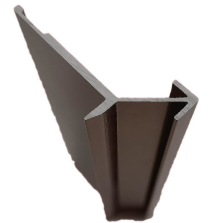 1.4mm Square Electrophoretic Aluminium Profile Cover For Window Door