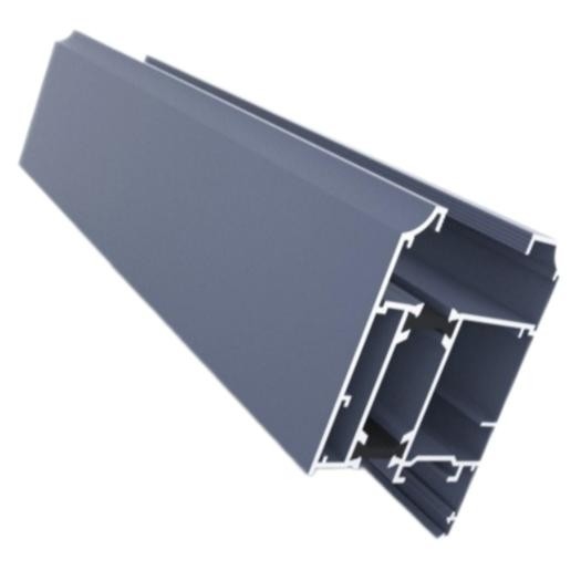1.5mm Aluminum Window Frame Profiles Powder Coating Corrosion Resistance
